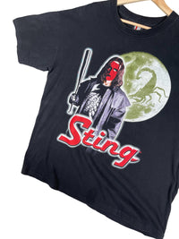Vintage 1990's Sting NWO WCW Scorpion Wrestling T-Shirt