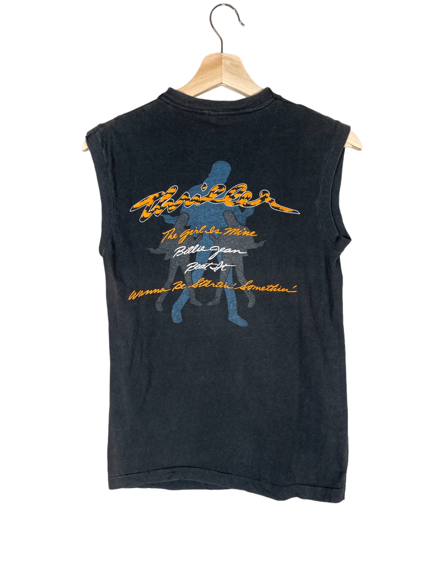 Vintage 1983 Michael Jackson Thriller Sleeveless T-Shirt