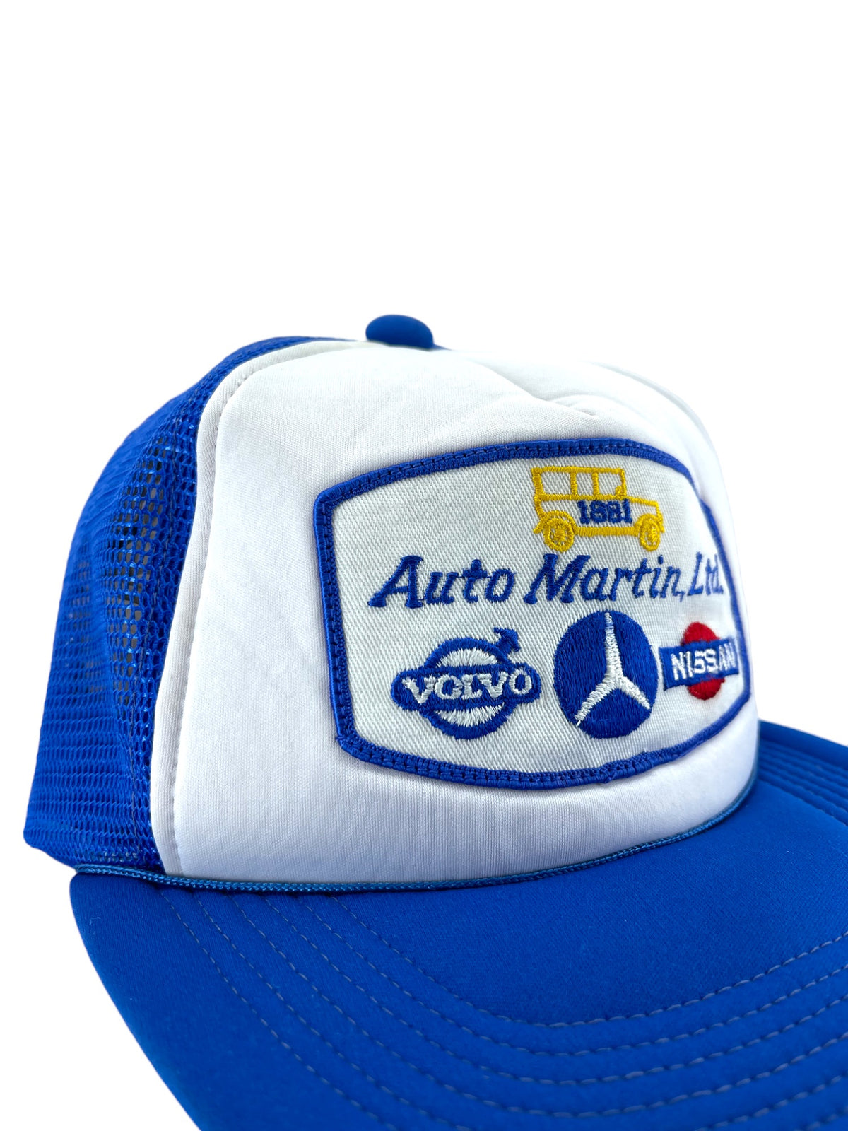 Vintage 1990's Auto Martin Ltd. Auto Shop Trucker Hat