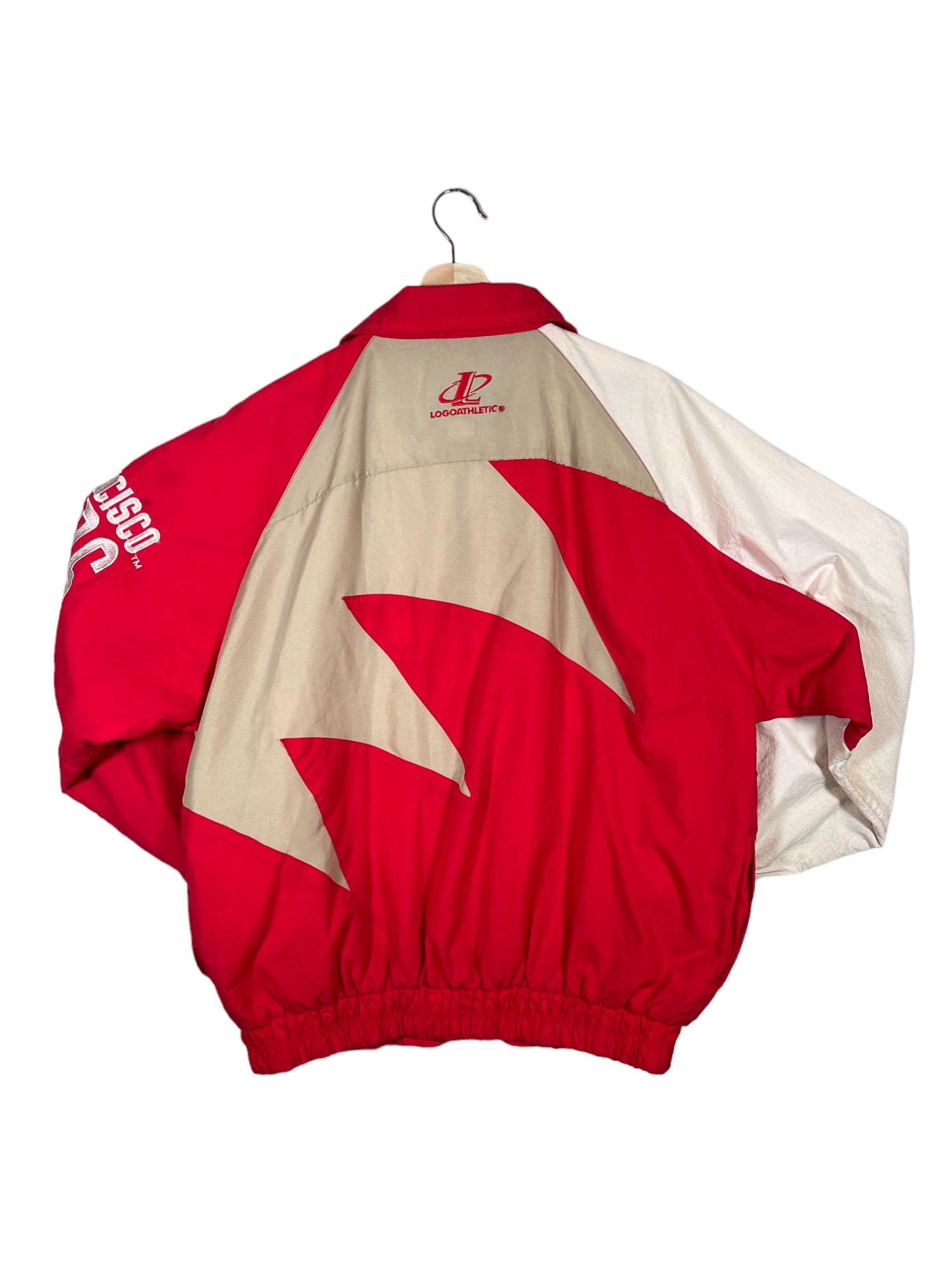 Vintage 1990's San Francisco 49ers Logo Athletic Sharktooth Jacket