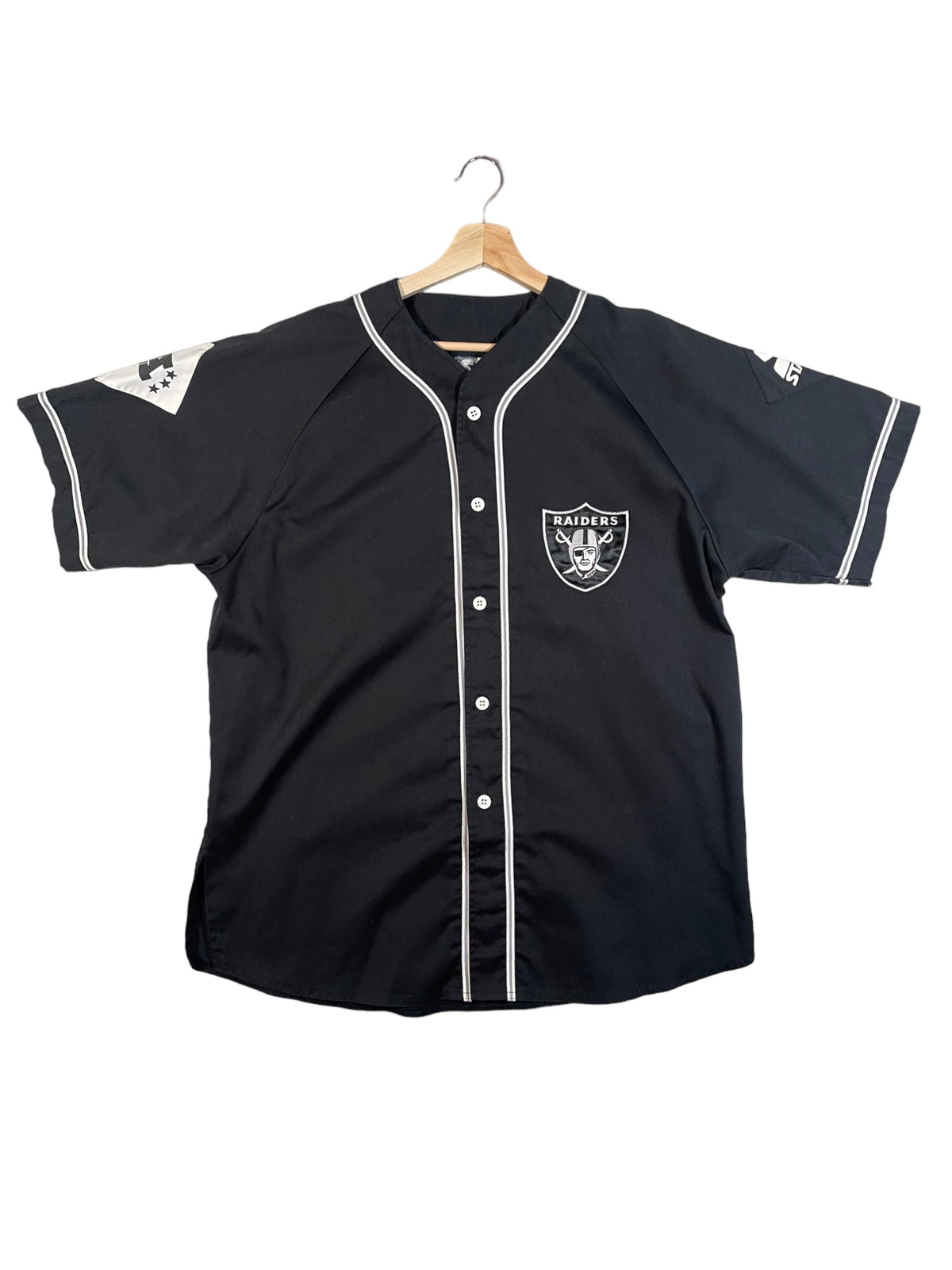 Vintage 1990's Los Angeles Raiders Starter Baseball Jersey