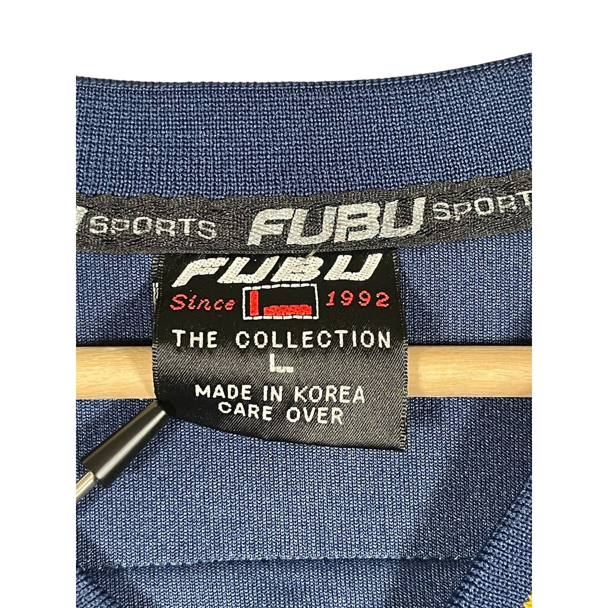 Y2K Fubu Sports Collection Navy Football Mesh Jersey