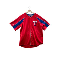 Vintage Majestic Texas Rangers Team Baseball Jersey