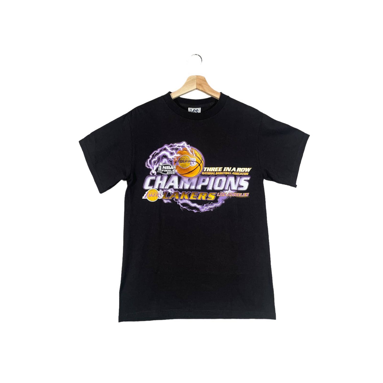 Vintage 2002 Los Angeles Lakers Championship Graphic T-Shirt