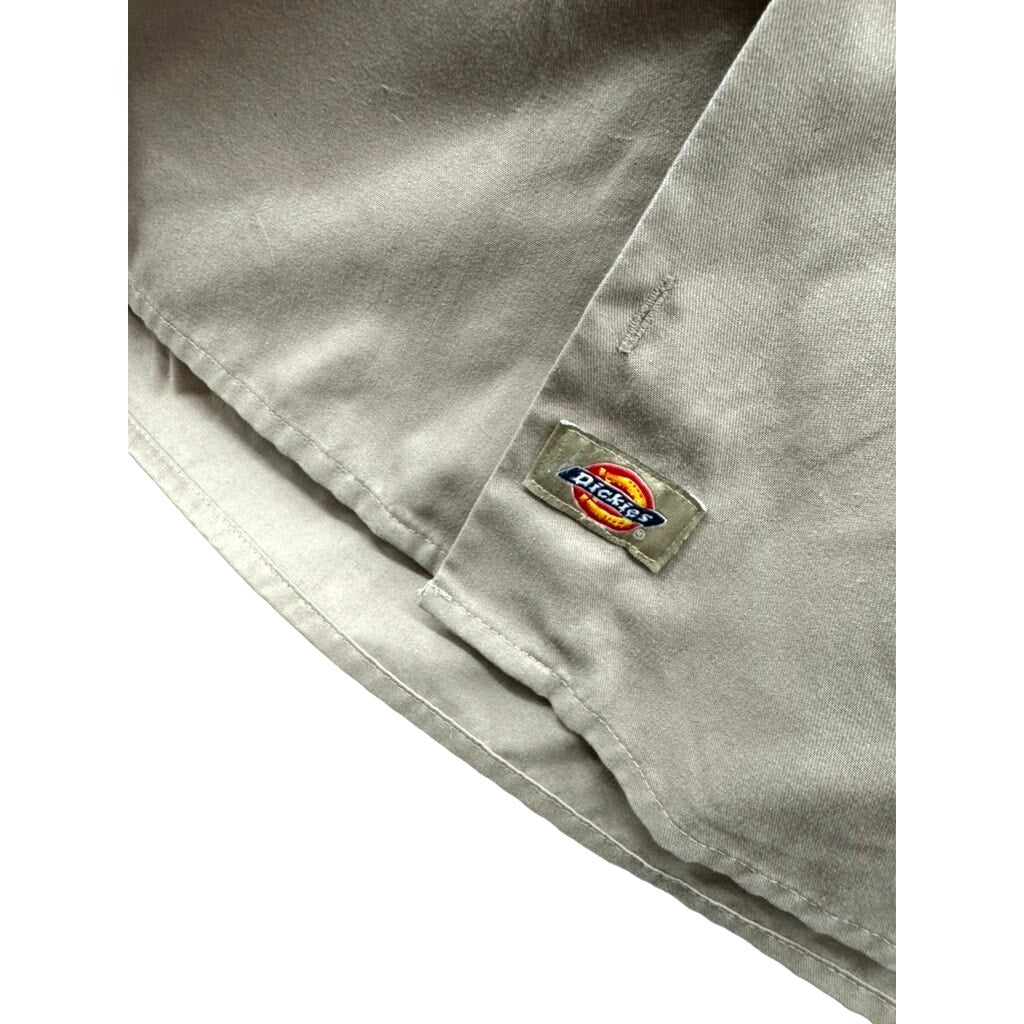 Dickies Flex Distressed Men's Canvas Utility Button Up Shirt