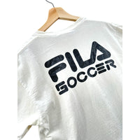 Vintage 1990's FILA Soccer Paul Riley Soccer School Graphic Tee