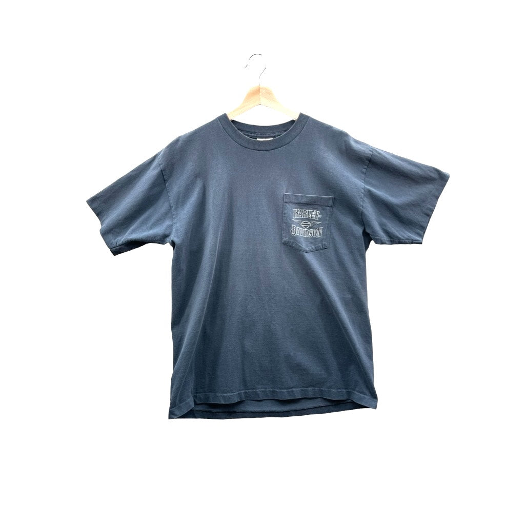 Vintage 2004 Harley-Davidson Eagle Graphic Pocket T-Shirt