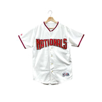 Vintage Majestic Genuine Washington Nationals Embroidered Team Jersey