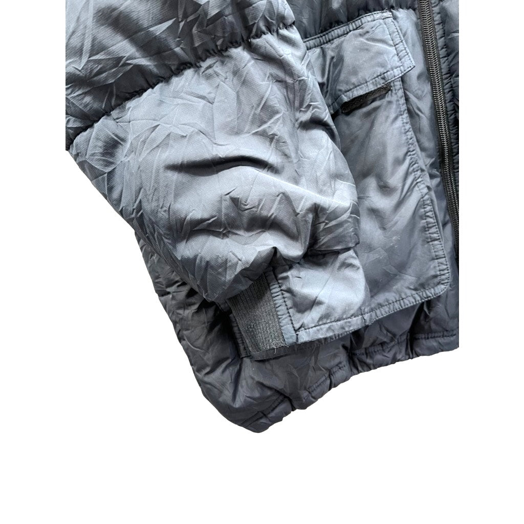 Vintage 2000's Nike Hoops Embroidered Down Puffer Jacket