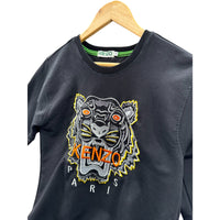 Kenzo Paris Embroidered Tiger Graphic Crewneck