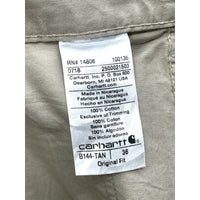 Vintage Carhartt Tan Original Fit Carpenter Shorts