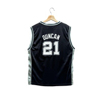 Adidas San Antonio Spurs Tim Duncan Youth NBA Team Jersey