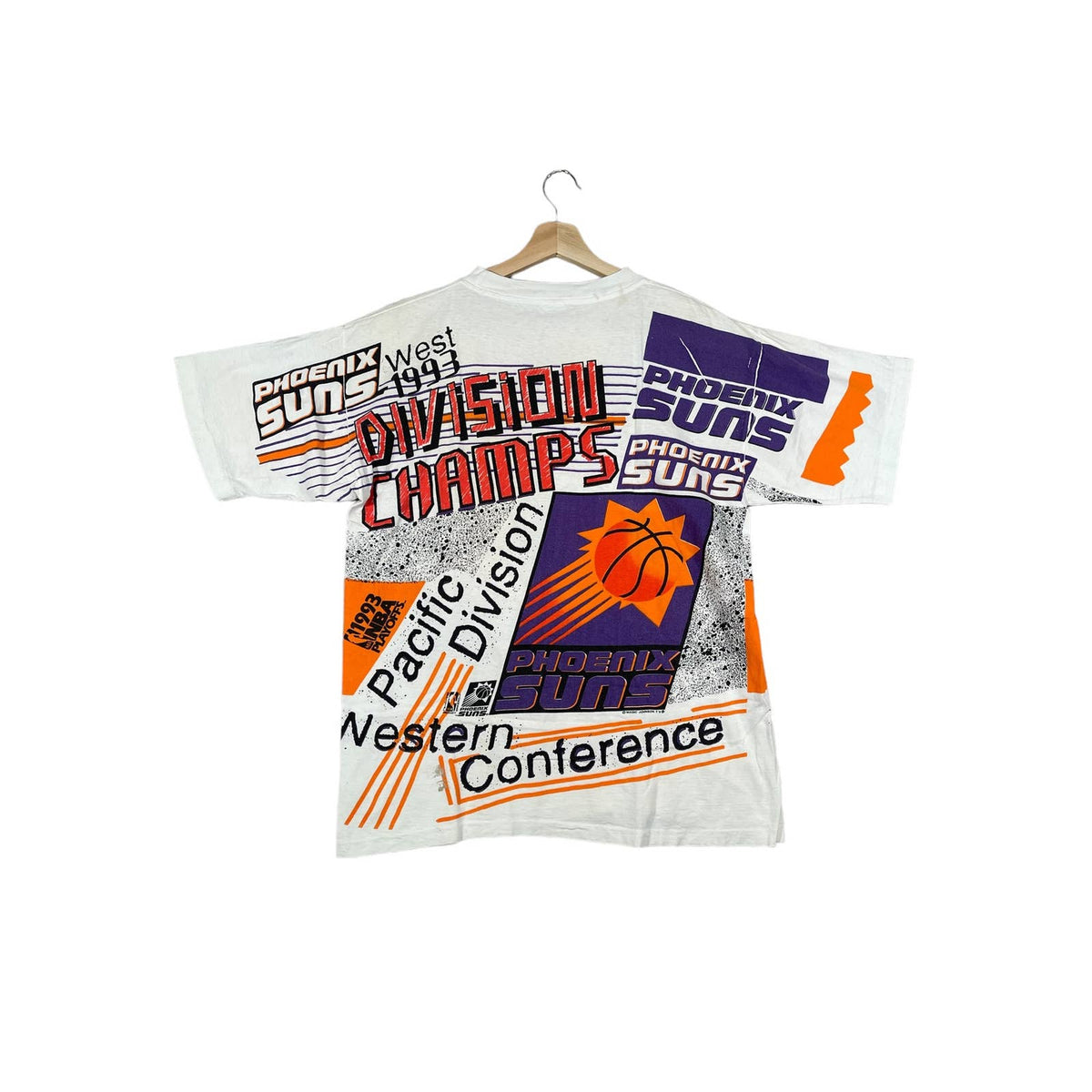 Vintage 1993 Phoenix Suns All Over Print T-Shirt