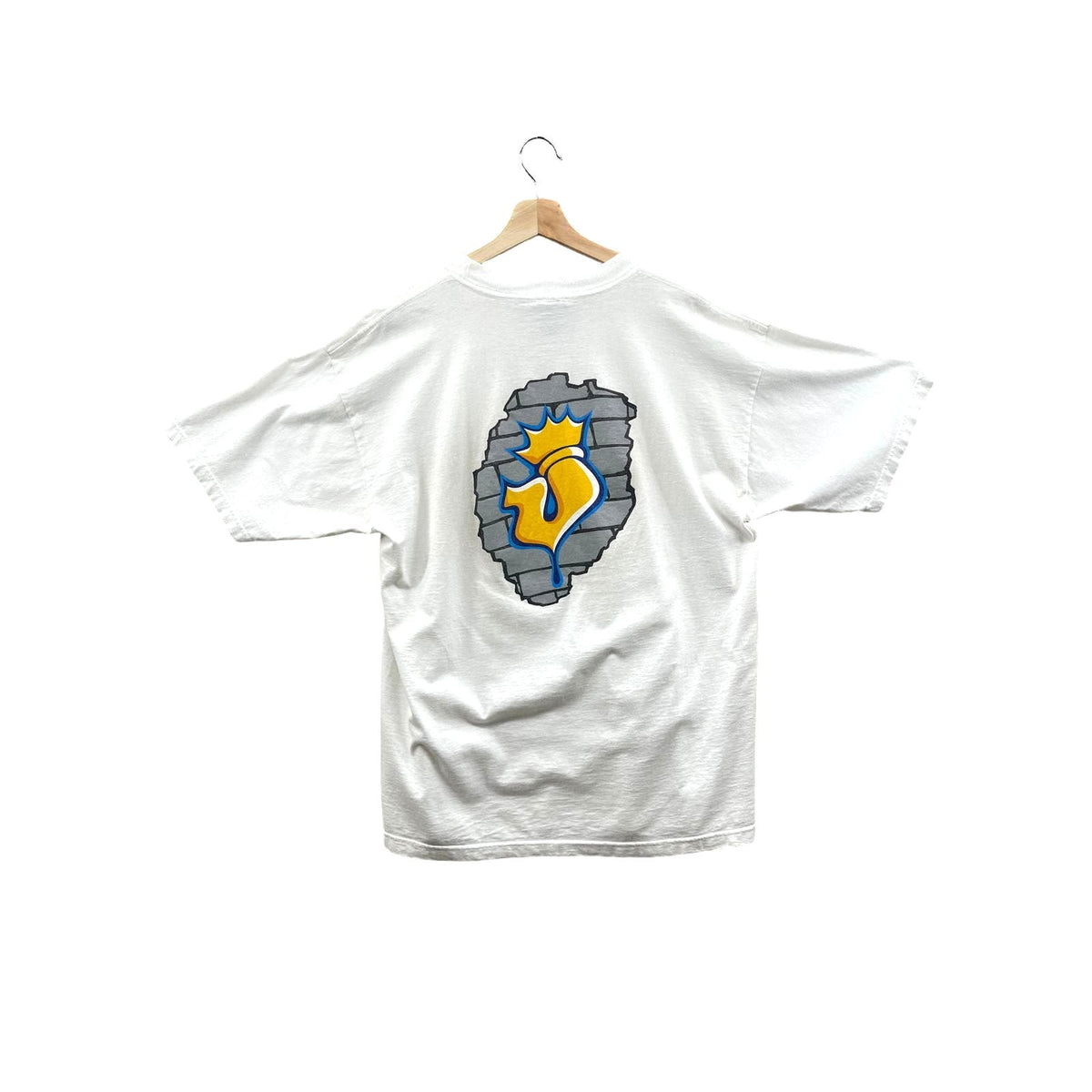 Vintage JNCO Jeans 3M Graffiti Crown Logo Graphic T-Shirt