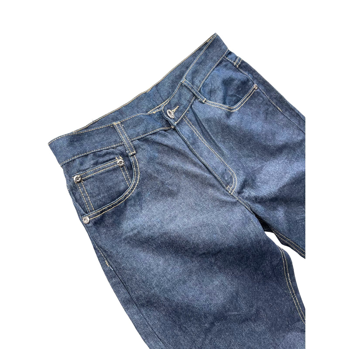 Vintage Jean In Us Men's Indigo Selvedge Denim Jeans