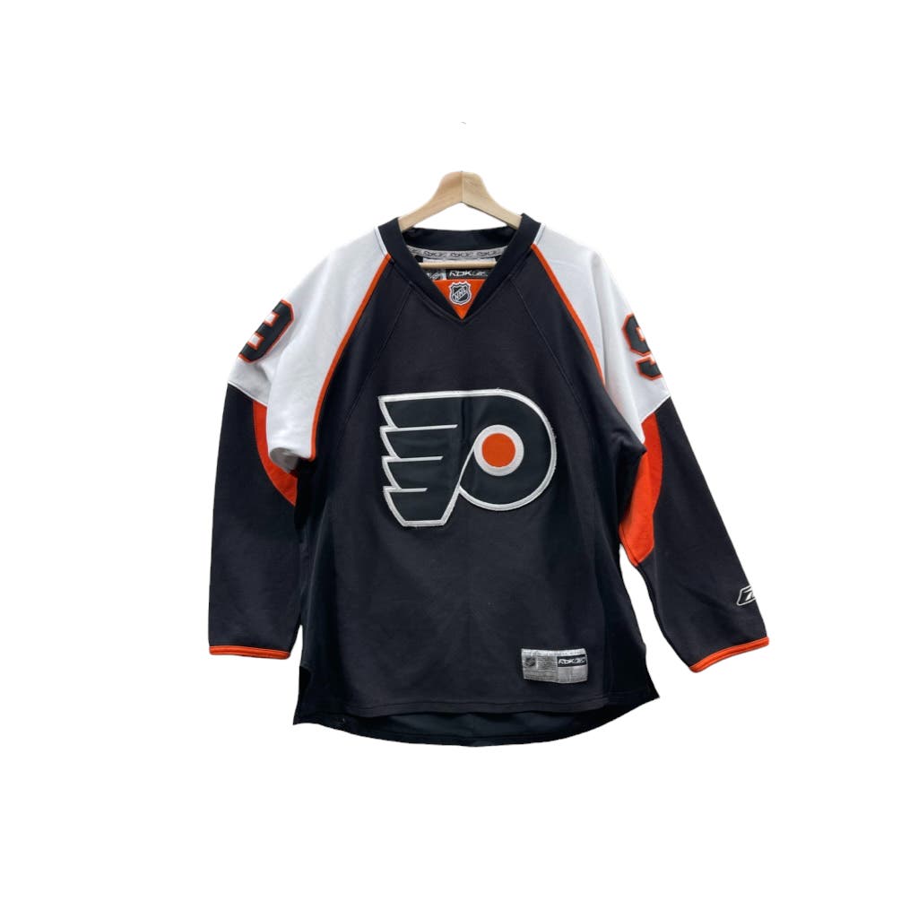 Vintage Reebok CCM NHL Philadelphia Flyers Upshall #9 Hockey Jersey