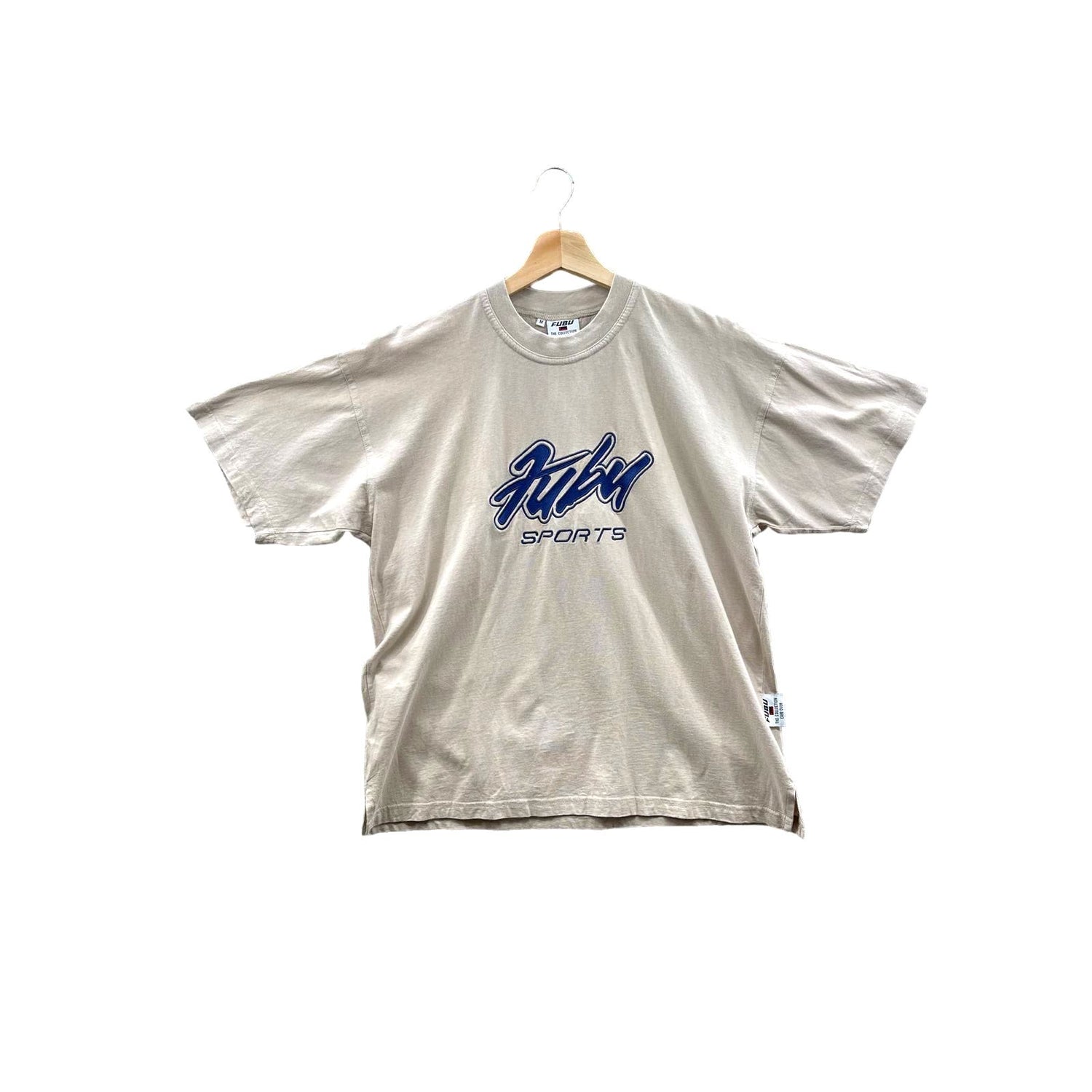 Vintage Fubu Sports Two-Tone Embroidered T-Shirt
