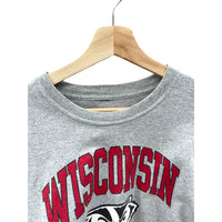 Vintage Wisconsin University Badgers College Graphic L/S Tee