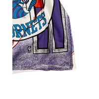 Vintage 1990's Charlotte Hornets All Over Print T-Shirt