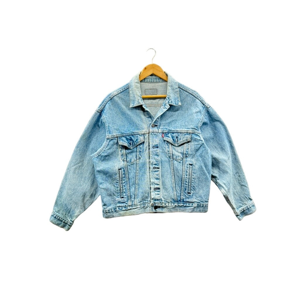 Vintage Levi's Men's Distressed Denim Trucker Jacket