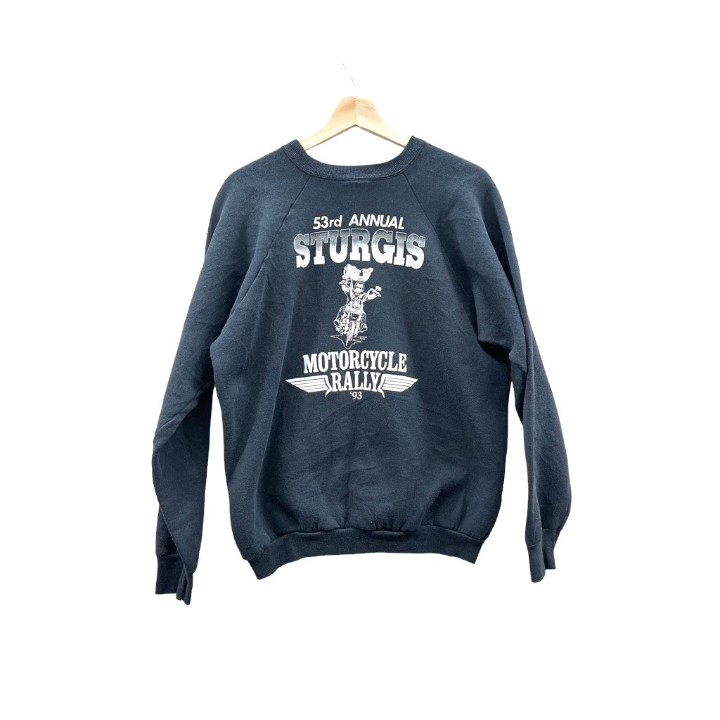 Vintage 1993 Sturgis Motorycle Rally Graphic Sweatshirt