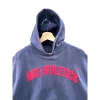 Vintage 1990's Nike Athletics Felt Embroidered Hoodie