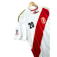 Umbro FPF Peru 2018 FIFA World Cup Flores #20 Soccer Jersey