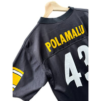 2000's Reebok Pittsburgh Steelers Troy Polamalu Youth NFL Jersey