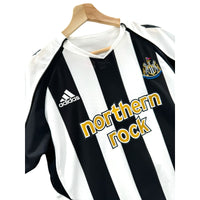 Vintage Adidas Newcastle United Northern Rock Boys Soccer Jersey