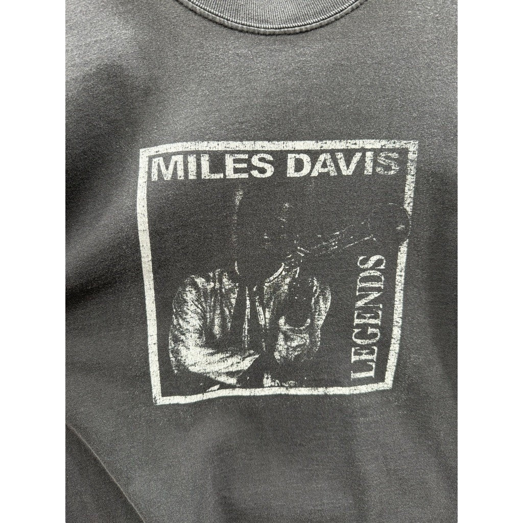 Vintage Legends Gear Miles Davis Distressed Graphic Tee