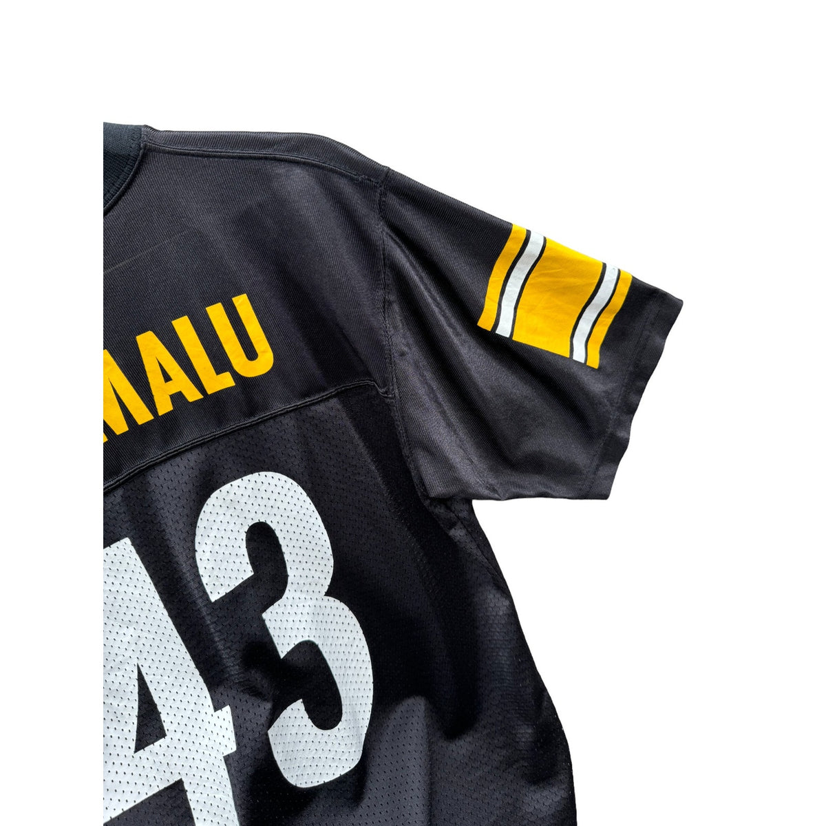 2000's Reebok Pittsburgh Steelers Troy Polamalu Youth NFL Jersey