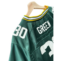 2000's Reebok Green Bay Packers Ahman Green Youth NFL Jersey