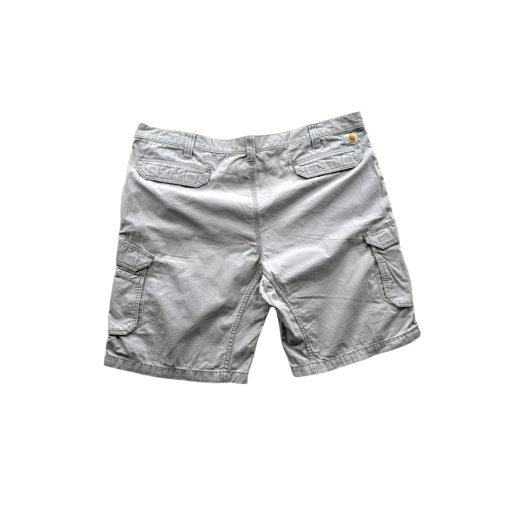 Carhartt Force Mens Relaxed Light Grey Rugged Cargo Shorts 46W