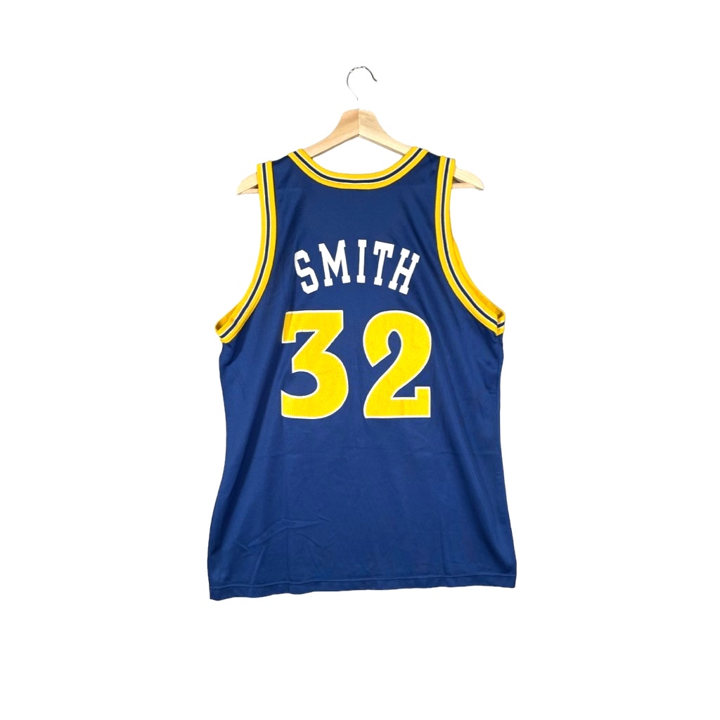 Vintage 1990's Golden State Warriors Joe Smith Away Champion Jersey
