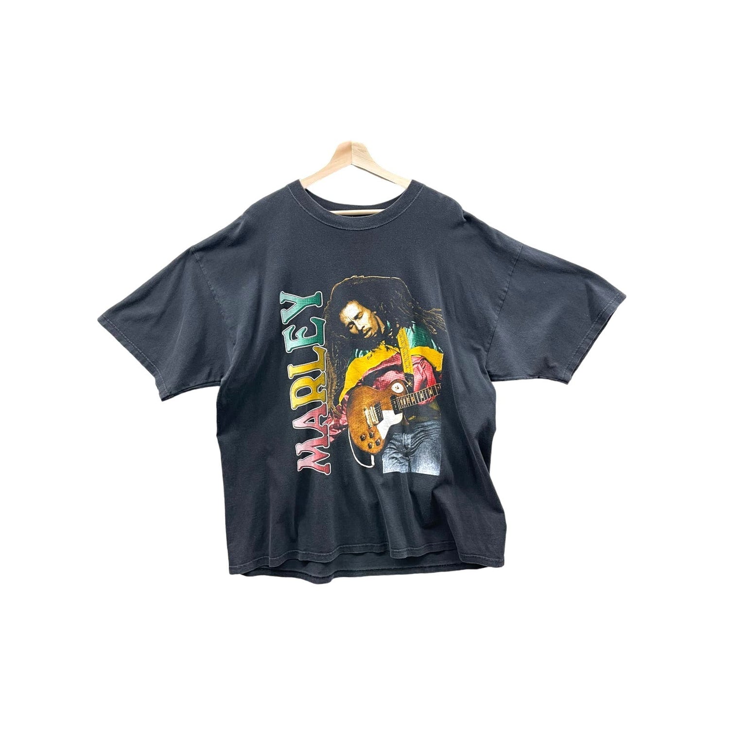 Vintage 1990's Bob Marley Natural Mystic Tribute Graphic T-Shirt