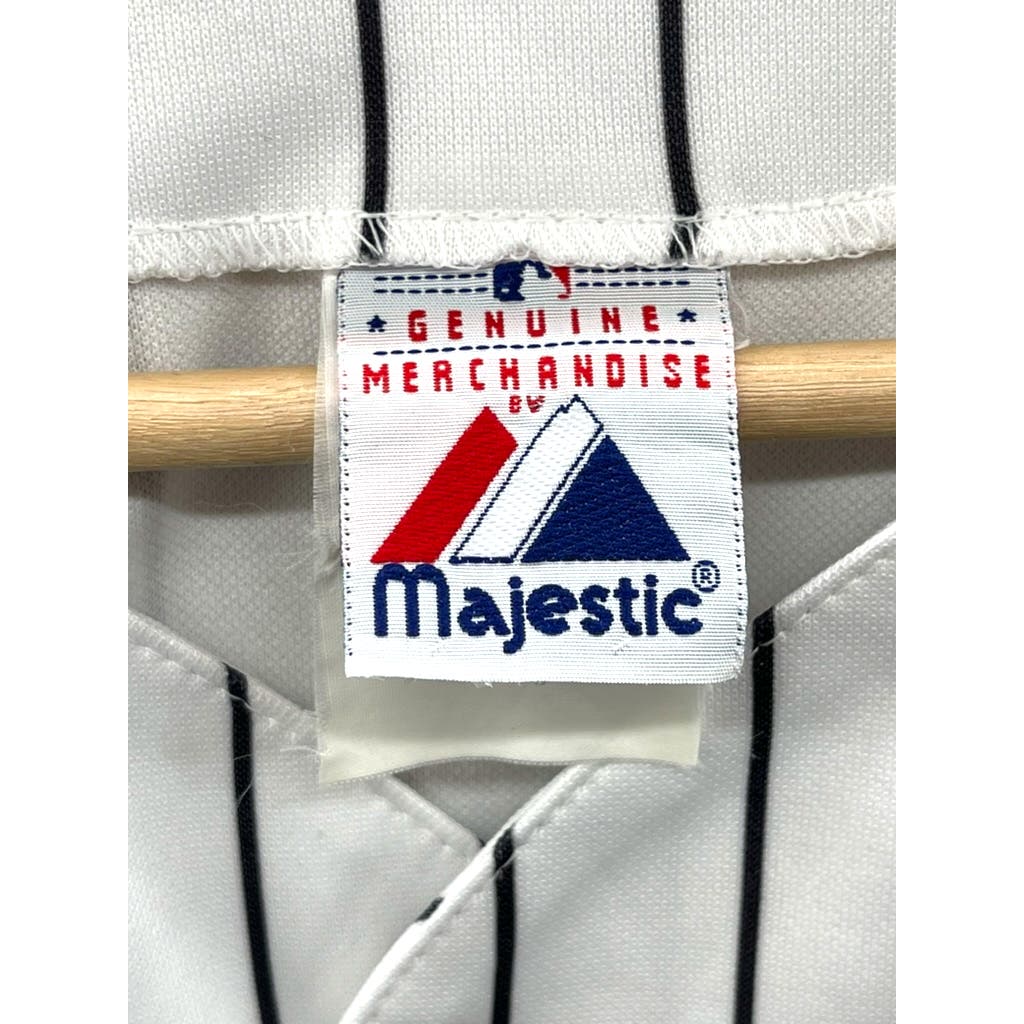 Vintage Majestic Genuine Chicago White Sox Pinstripe Baseball Jersey