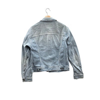 Vintage 1990's Dolce & Gabbana Light Wash Cropped Denim Jacket