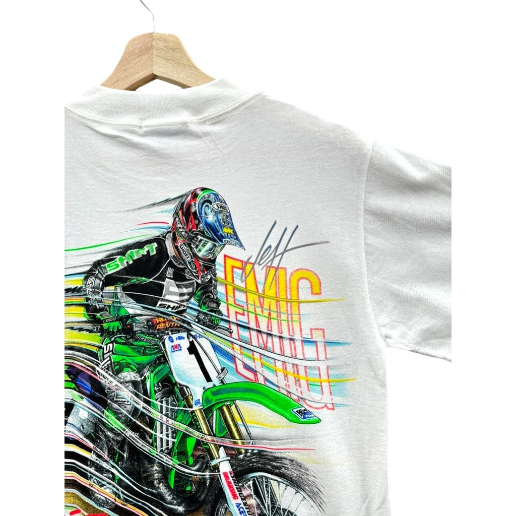 Vintage 1990's Jeff Emig AMA Supercross Champion Graphic Tee