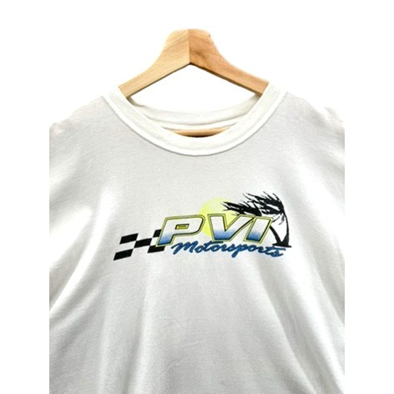 Vintage 2000's PVI Motorsports Jeremy Pate Racing Graphic Tee