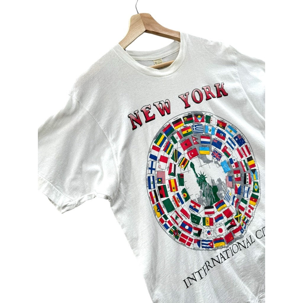 Vintage 1990's New York International City Graphic Tee