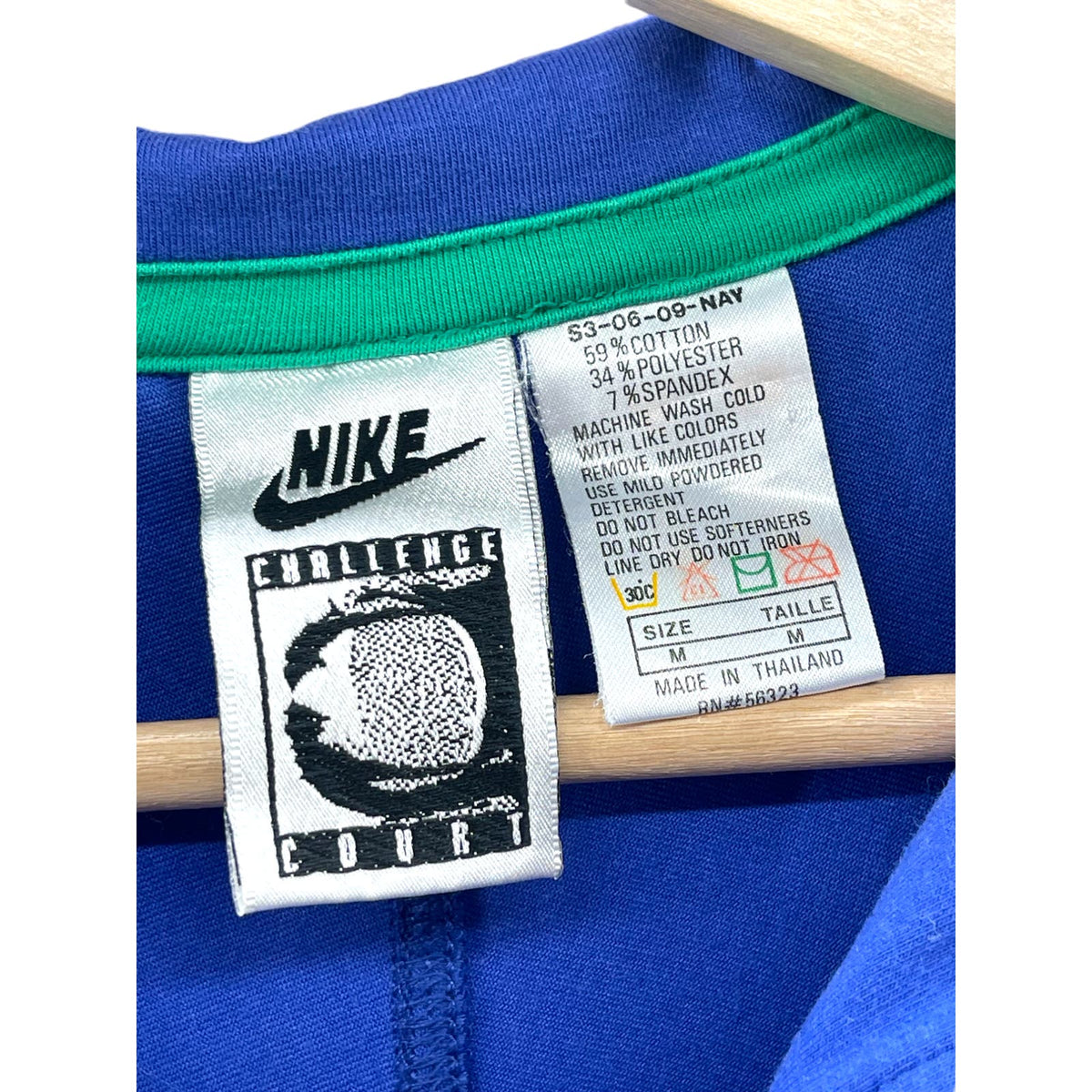 Vintage 1990's Nike Challenge Court 1/4 Zip Tennis Jersey