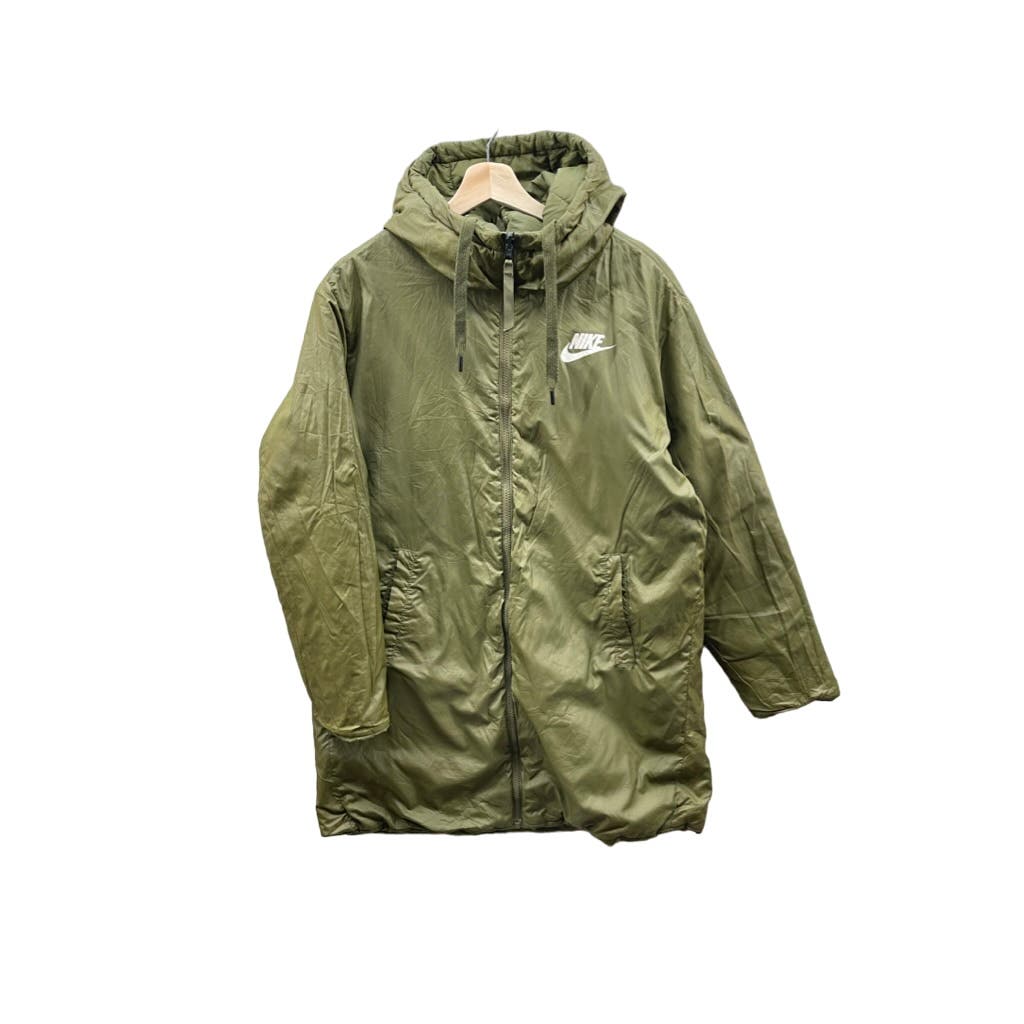 Vintage Nike Sportswear Green Parka Full Zip Jacket