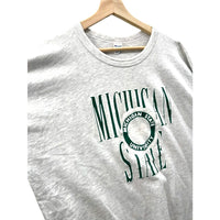 Vintage 1990's Michigan State University Champion College Logo T-Shirt