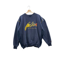 Vintage 1990's Fubu Limited Edition Gradient Script Embroidered Crewneck