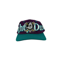 Vintage 1990's Mighty Ducks Logo 7 Snapback Hat