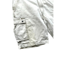 Vintage Carhartt Relaxed Fit Light Beige Cargo Shorts 40W