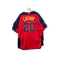 Vintage Majestic MLB 2014 All Star Game Lucroy Baseball Jersey