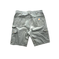Vintage Carhartt Moss Green Cargo Workwear Shorts