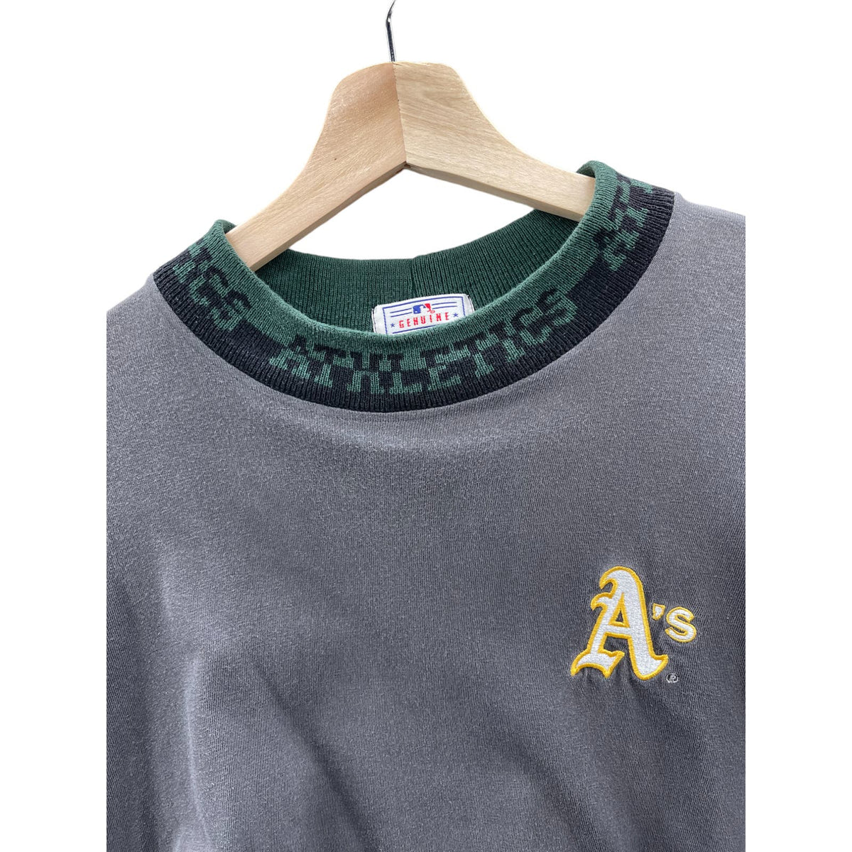 Vintage 1990's Starter Oakland Athletics Mockneck Pullover