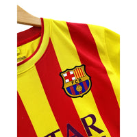 Nike FC Barcelona Men's Team Football Striped Soccer Jersey